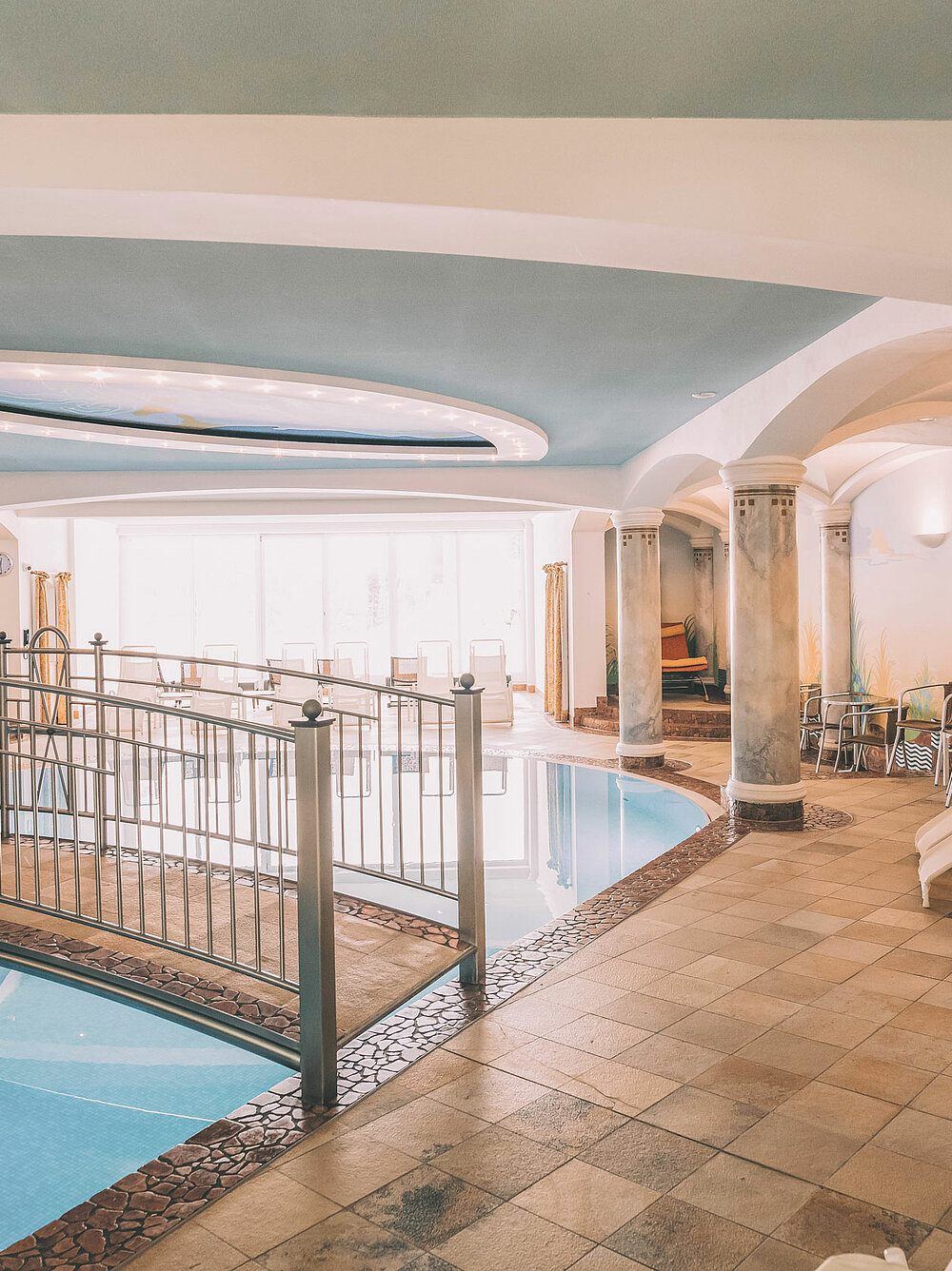 Indoor pool in wellness Hotel Hotel Enzian Obertauern