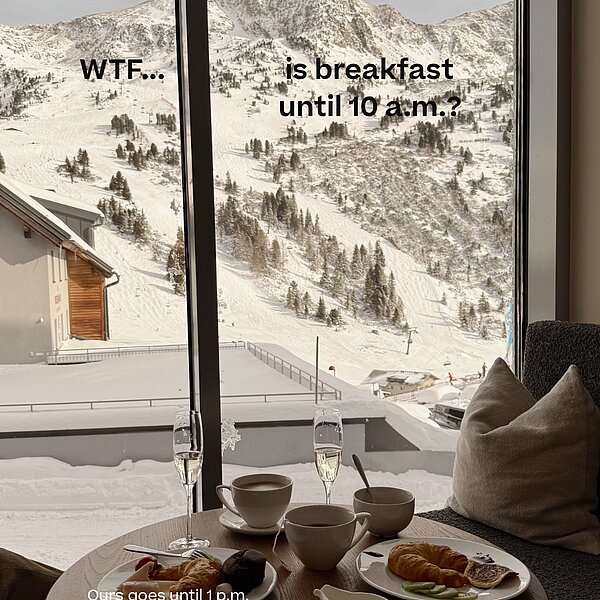 WTF another instagram trend, aber auf unserer Art! Welcome To Freedom. Welcome to Enzian. WTF is Enzian? Not your typical ski hotel. Obviously. #wtf #hotel #skiholidays #winterholidays #ski